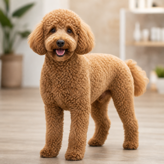 Poodle or doodle dog coat